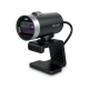 Microsoft LifeCam Cinema webcam 1280 x 720 pixels USB 2.0 Noir, Ram 1024 Mo Argent