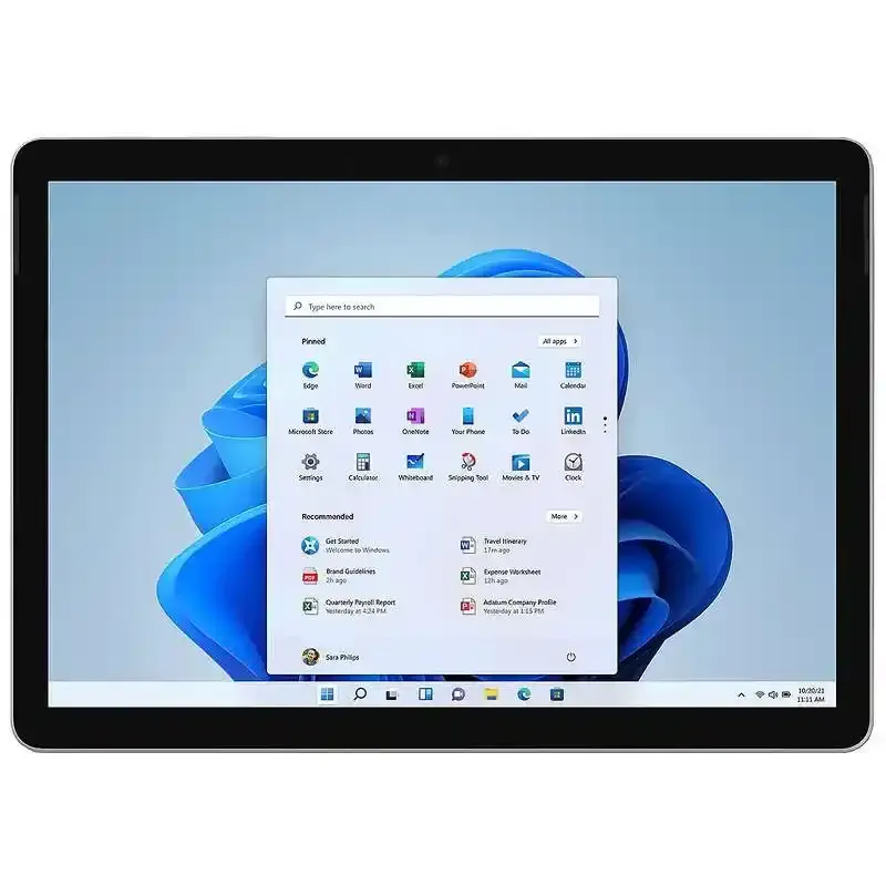 Microsoft Surface Go 3 10,5" Écran tactile Intel Pentium Gold 8 Go RAM 128 Go SSD Noir Mat