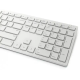Dell Pro KM5221W - Ensemble clavier et souris - sans fil - AZERTY - Blanc