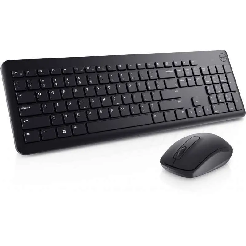 Dell KM3322W - clavier et souris - sans fil - 2.4 GHz - AZERTY - Français - Noir