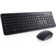 Dell KM3322W - clavier et souris - sans fil - 2.4 GHz - AZERTY - Français - Noir