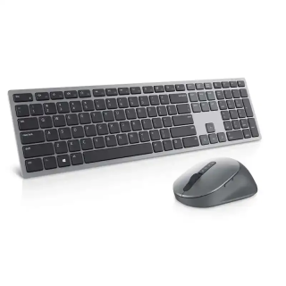 Dell Pro Plus KM7321W - Ensemble clavier et souris - Bluetooth 5.0 - Gris Titan