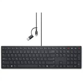 Dell Pro KB525C - Clavier filaire de collaboration - USB, USB-C - AZERTY