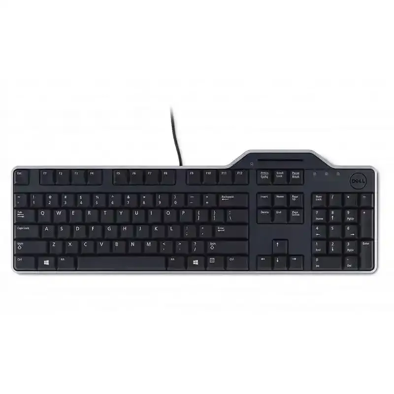 Dell Pro KB813 - Clavier Filaire Smartcard - Multimédia - USB - AZERTY - Filaire