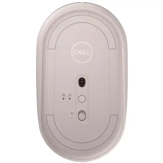 Dell MS3320W - Souris - optique - 3 boutons - sans fil - Bluetooth 5.0 - Rose Cendré