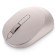 Dell MS3320W - Souris - optique - 3 boutons - sans fil - Bluetooth 5.0 - Rose Cendré