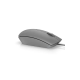 Dell MS116 - Souris Ambidextre - Optique 1000 DPI - 2 boutons - filaire - USB - Gris