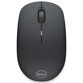 Dell WM126  - Souris Ambidextre - RF sans fil - 3 boutons - Optique 1000 DPI - Noir