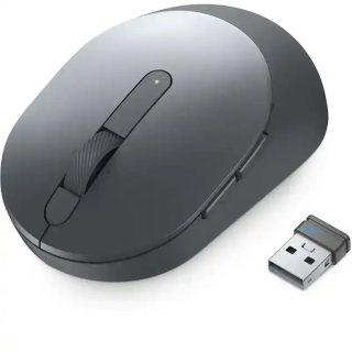 Dell MS5120W - Souris - optique - 7 boutons - sans fil - Bluetooth 5.0 - Gris Titan