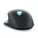 Dell Alienware AW620M - Souris - Optique 26000 DPI - 7 boutons - sans fil - Dark Side
