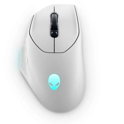 Dell Alienware AW620M - Souris - Optique 26000 DPI - 7 boutons - sans fil - Lunar light
