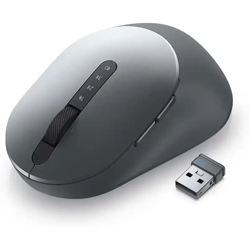 Dell Pro Plus MS5320W - Souris - 7 boutons - sans fil - Bluetooth 5.0 - Gris titan