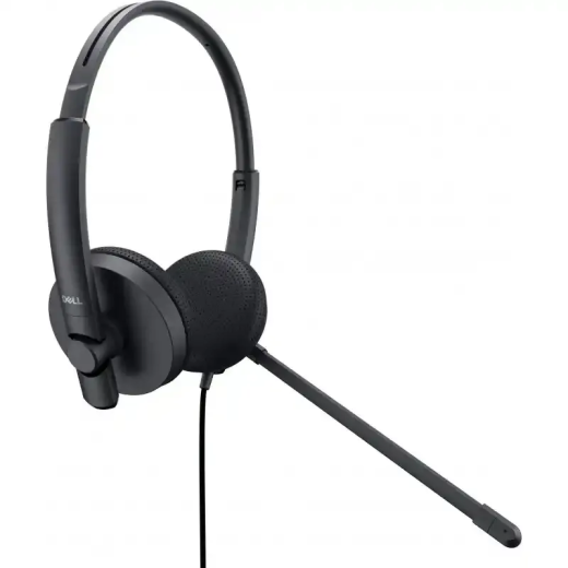 Dell Pro WH1022 - Micro-casque stéréo - filaire - USB - Arceau Appels/Musique - Noir