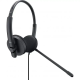 Dell Pro WH1022 - Micro-casque stéréo - filaire - USB - Arceau Appels/Musique - Noir