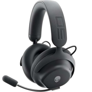 Dell Alienware Pro - Casque Gaming sans Fil Pro – Haut-parleurs 50 mm en graphène