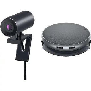 Dell Webcam UltraSharp et Haut-parleur Dell adaptateur  - Certifié Microsoft