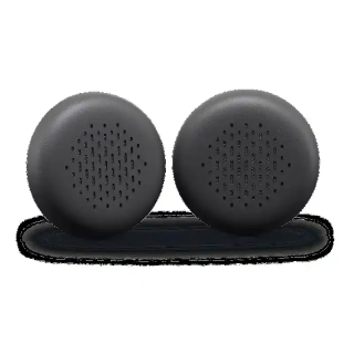 Dell HE324 - Coussinets pour casque filaire Dell Pro - en similicuir - Noir apollo