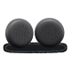 Dell HE324 - Coussinets pour casque filaire Dell Pro - en similicuir - Noir apollo