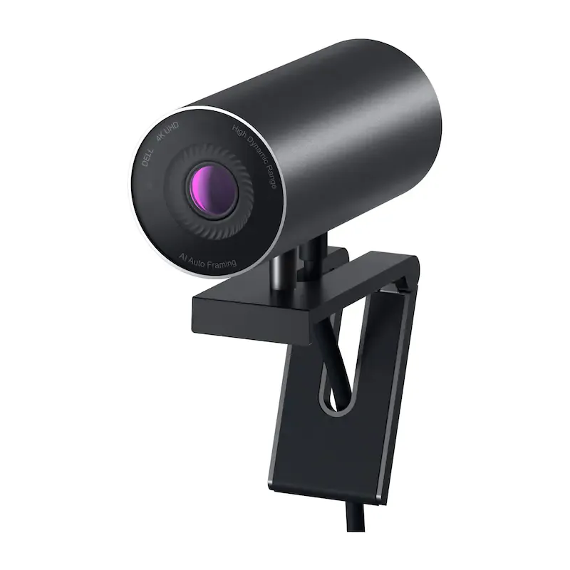 Dell WB7022 - Webcam UltraSharp - 3 840 x 2 160 - 4K UHD - Microsoft Teams, Zoom