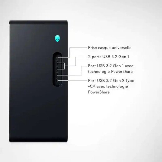 Dell Alienware Aurora ACT1250 Unité Centrale Intel® Core™ Ultra 7 NVIDIA® RTX™ 32 Go RAM 1 To SSD