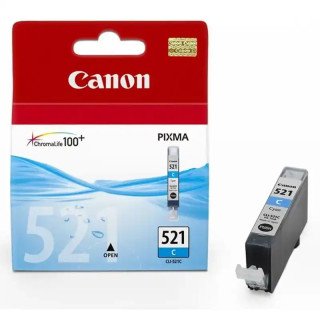 Canon CLI-521C Cartouche d'encre cyan, haut rendement PIXMA iP3600 authentique.