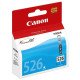 Canon CLI-526C Cartouche d'encre cyan, haut rendement PIXMA iX6550, PIXMA iP4850.