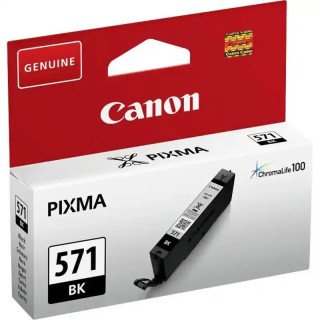 Canon CLI-571BK Cartouche d'encre noire, haut rendement PIXMA MG7750, PIXMA TS5051.