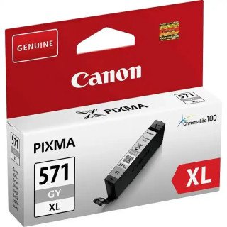 Canon CLI-571GY Cartouche d'encre grise, haut rendement PIXMA MG7750, PIXMA TS8050.