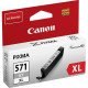 Canon CLI-571GY Cartouche d'encre grise, haut rendement PIXMA MG7750, PIXMA TS8050.