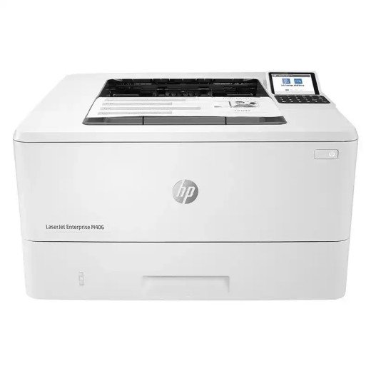 HP imprimante LaserJet Enterprise M406dn - recto verso - impression USB en façade
