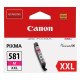 Canon CLI-581XXL, Cartouche d'encre magenta à très haut rendement PIXMA TS9551C, TS6250.