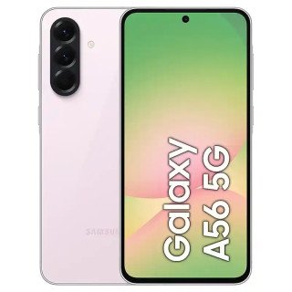 Samsung Galaxy A56 (5G) stockage 128GB - 8GB  RAM - Écran 6,7"  - batterie  5 000 mAh  Rose