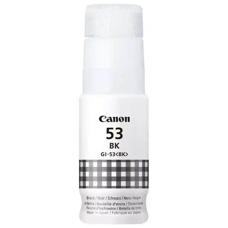 Canon GI-53BK ,bouteille d'encre noire bon rendement PIXMA G650 - PIXMA G550.