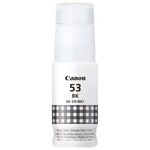 Canon GI-53BK ,  bouteille d'encre noire PIXMA G650 - PIXMA G550.