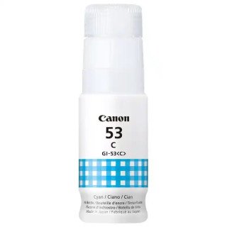 Canon GI-53C , haut rendement , bouteille d'encre  Cyan PIXMA G650 - PIXMA G550