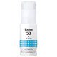Canon GI-53C , haut rendement , bouteille d'encre  Cyan PIXMA G650 - PIXMA G550