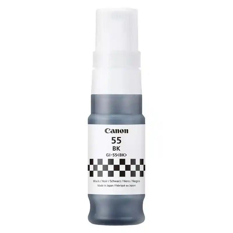 Canon GI-55BK , bouteille d'encre Noire _ Compatible MAXIFY GX1050 -