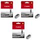 Canon PGI-35BK (triple pack) Cartouche d'encre noire PIXMA iP100 -
