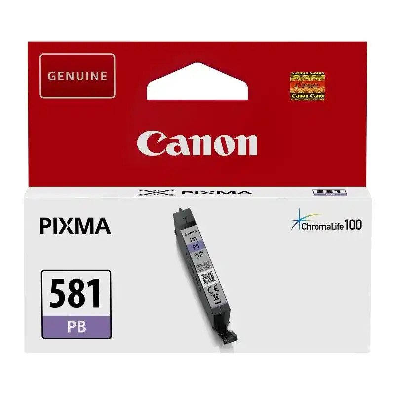 Canon CLI-581PB Cartouche d'encre bleue authentique photo PIXMA TS8150 - PIXMA TS8151