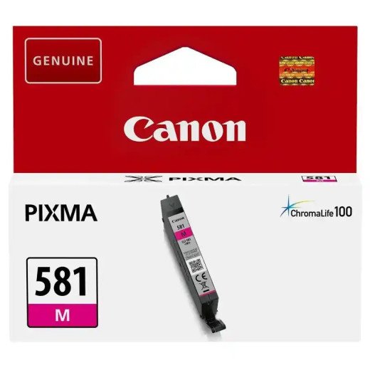 Canon CLI-581M Cartouche d'encre magenta bonne qualité PIXMA TR8550 , PIXMA TR7550.