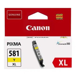 Canon CLI-581Y XL Cartouche d'encre jaune à haut rendement de bonne qualité PIXMA TS705a.