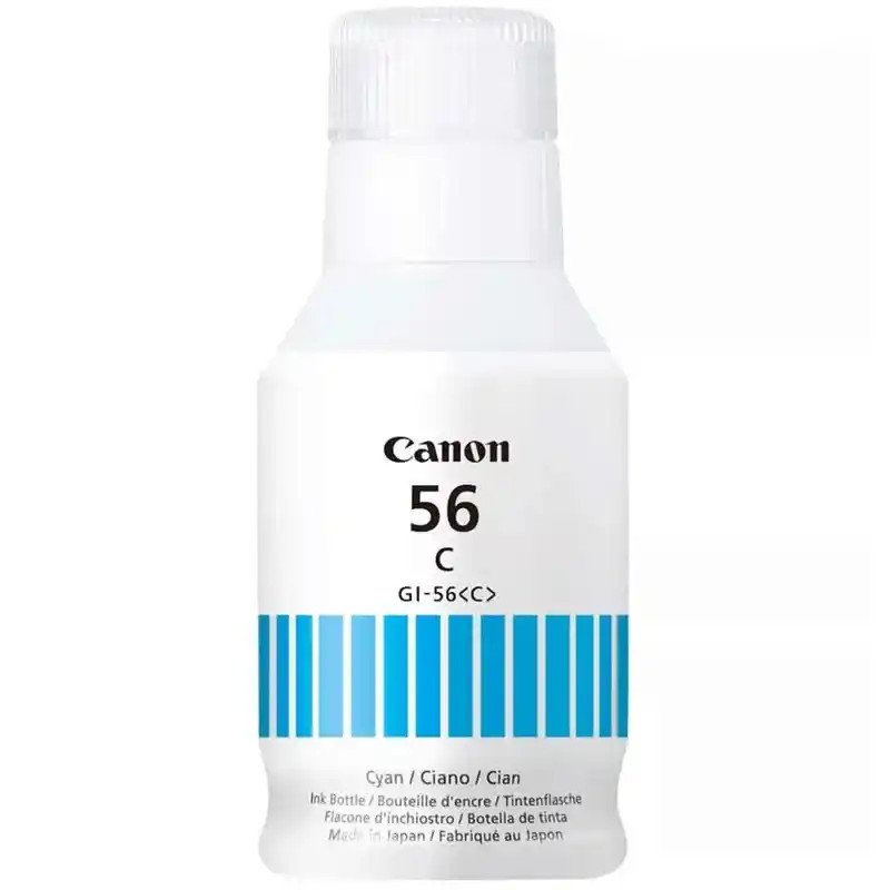 Canon GI-56C Bouteille d'encre Cyan  bonne qualité MAXIFY GX6050, MAXIFY GX7050.