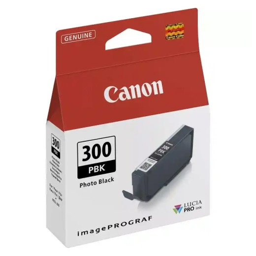 Canon PFI-300PBK Cartouche d'encre photo noire, authentique, imagePROGRAF PRO-300 A3+ Printer
