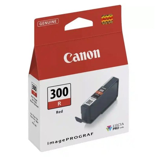 Canon PFI-300R Cartouche d'encre rouge imagePROGRAF PRO-300 A3+ Printer