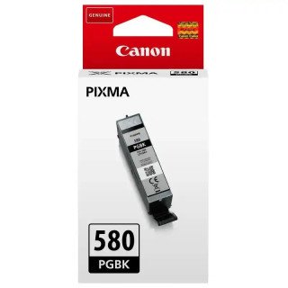 Canon PGI-580BK Cartouche d'encre noire pigmentée PIXMA TR7550- PIXMA TR8550.