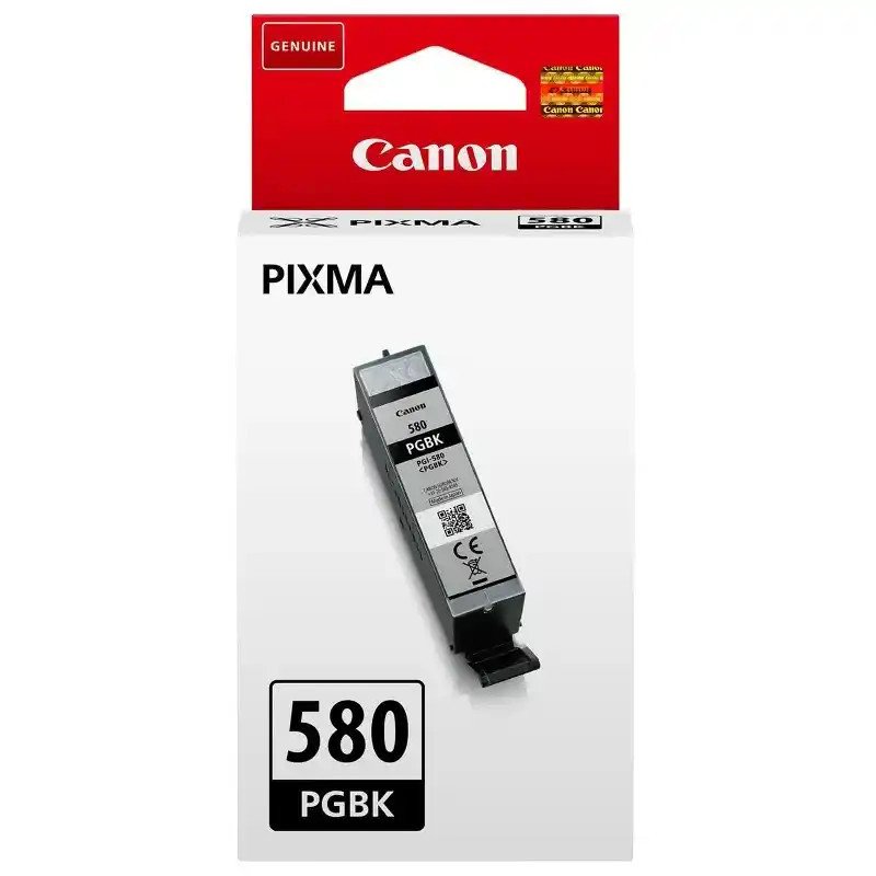 Canon PGI-580BK Cartouche d'encre noire pigmentée PIXMA TR7550- PIXMA TR8550.