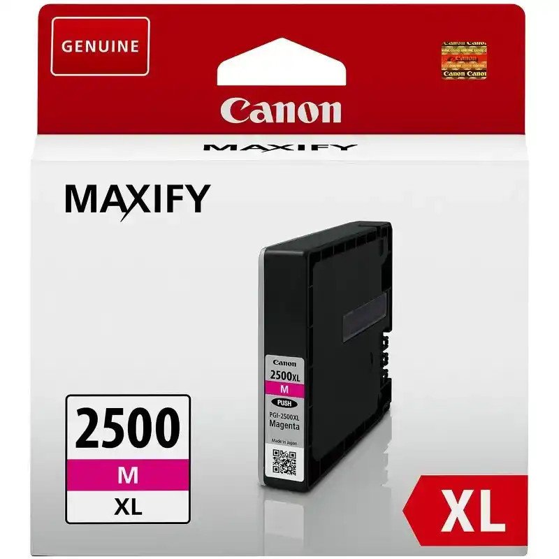 Canon PGI-2500XL M Cartouche d'encre magenta, fiable et rentable MAXIFY IB4050  _