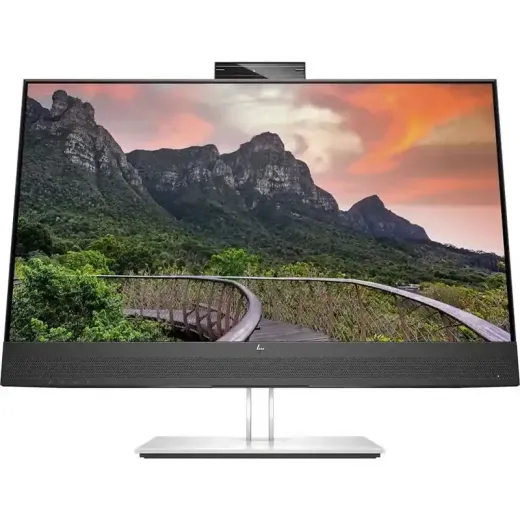 HP Moniteur E27m G4 de conférence USB-C 27 pouces QHD - 75 Hz - 5 ms - Haut-parleurs intégrés & Webcam