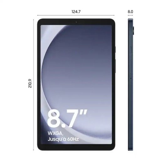 Samsung Galaxy Tab A9 Wi-Fi -Écran TFT LCD 8.7" - 8GB Ram -  Stockage 128 Go Bleu