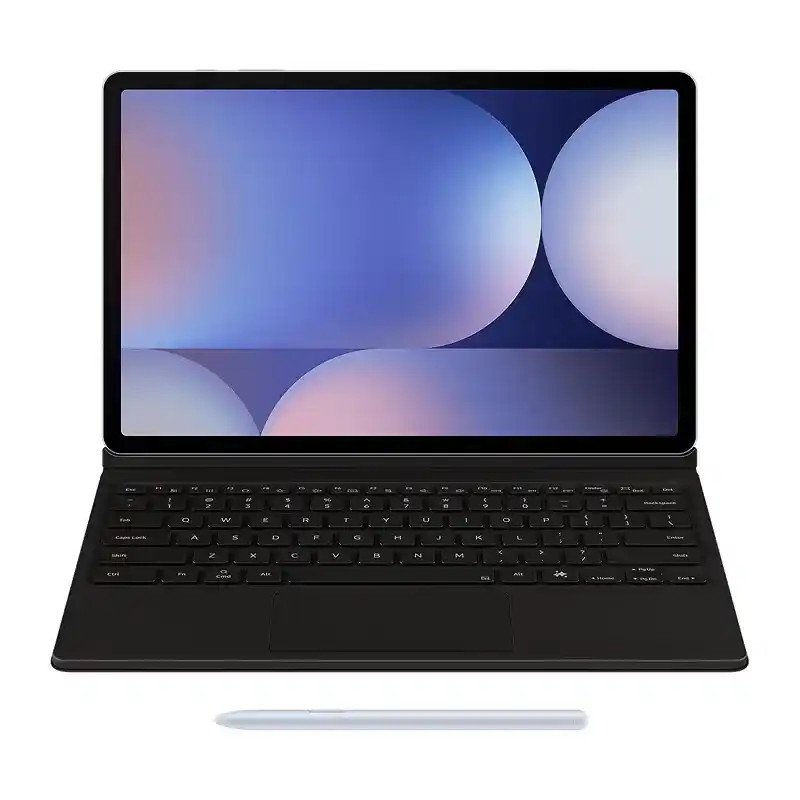 Samsung étui protecteur et clavier  Galaxy Tab S10+  S9+ / S9 FE+- touche fonctionnalités IA  Noir